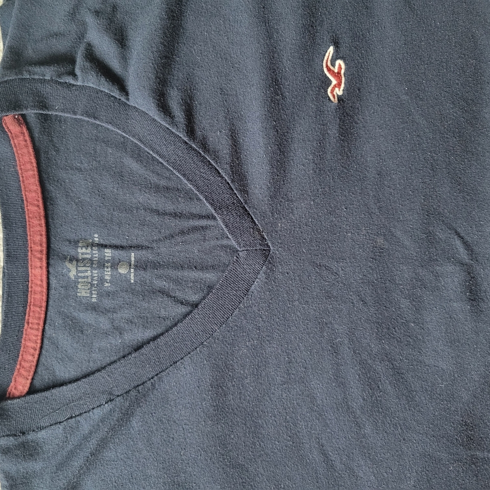 Hollister Blue Short Sleeve Tee Casual Comfort